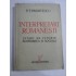 INTERPRETARI ROMANESTI - P.P. PANAITESCU - 1947